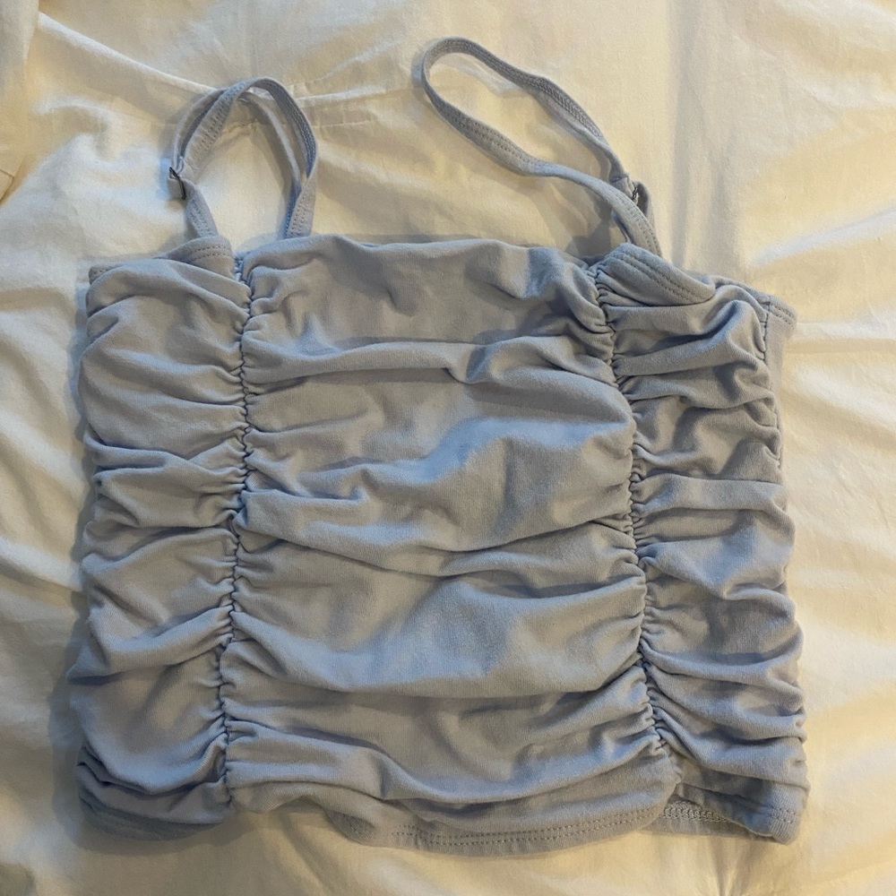 Hollister scrunched tank top